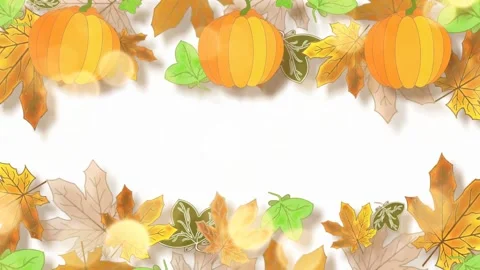 Autumn animation . Stock Footage 157425395