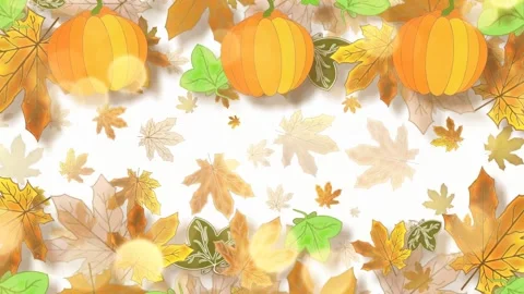 Autumn animation . Stock Footage 157425463