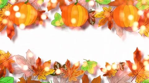 Autumn animation . Stock Footage 157425502