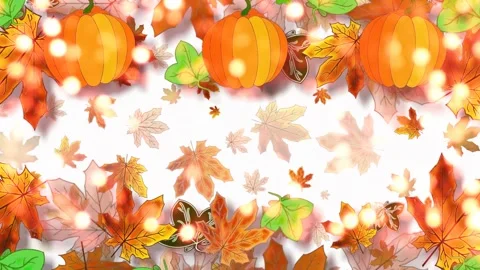 Autumn animation . Stock Footage 157425610