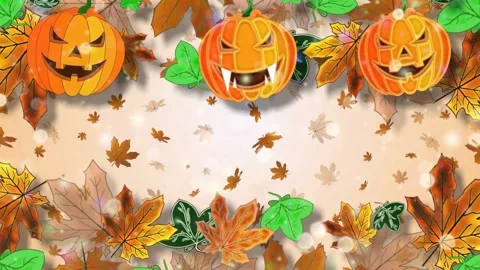 Autumn animation . Stock Footage 157425895
