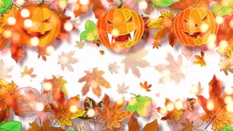 Autumn animation . Stock Footage 157425927