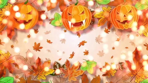 Autumn animation . Stock Footage 157426070