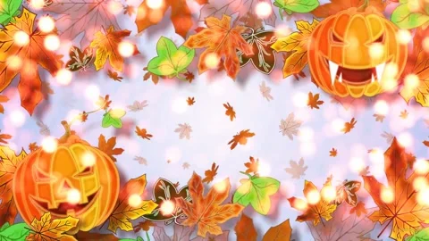 Autumn animation . Stock Footage 157426345