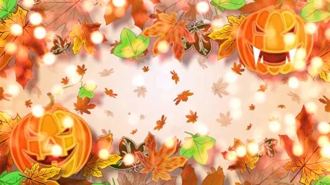 Autumn animation . Stock Footage 157426422