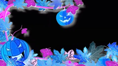 Autumn animation Stock Footage 158078659