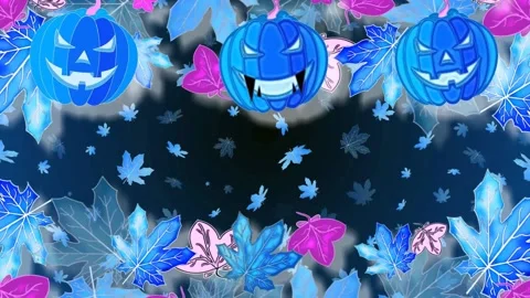 Autumn animation Stock Footage 158078762