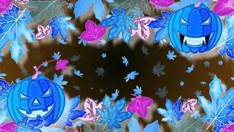 Autumn animation Stock Footage 158078815