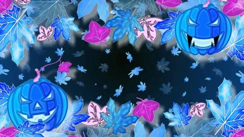 Autumn animation Stock Footage 158078844