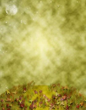 Autumn background with copy space Stock Illustration