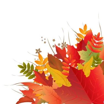 Autumn background Stock Illustration
