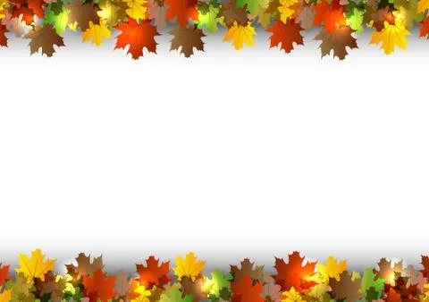 Autumn background Illustrazione stock