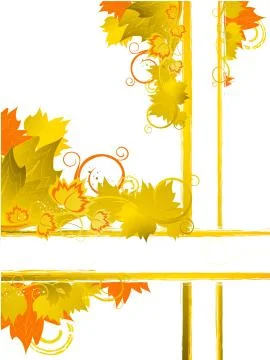 Autumn background Illustrazione stock