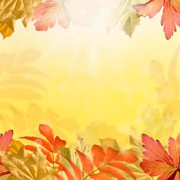 Autumn background Stock Illustration