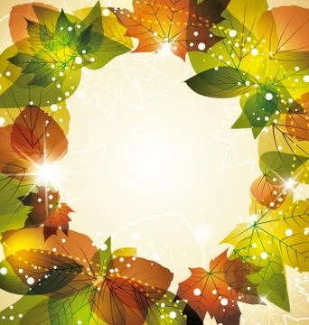 Autumn background イラスト素材