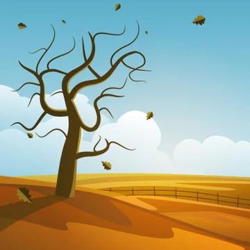 Autumn Background Stock Illustration