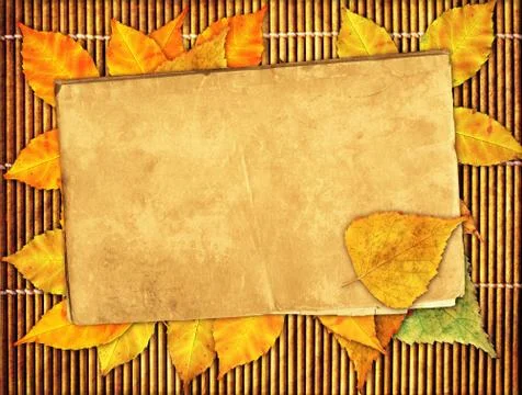 Autumn background Stock Illustration