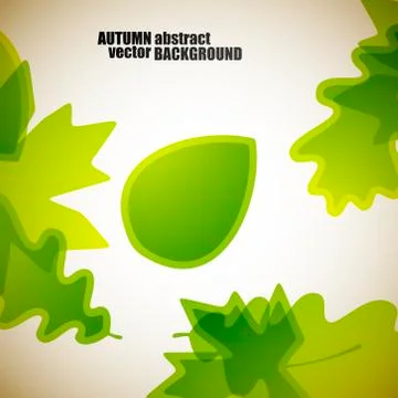 Autumn background Stock Illustration