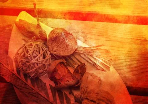 Autumn background Illustrazione stock