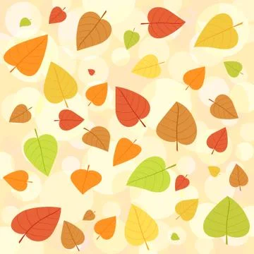 Autumn background Stock Illustration