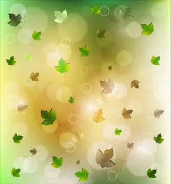 Autumn background Stock Illustration