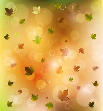 Autumn background Illustrazione stock