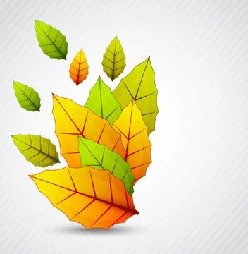 Autumn background Stock Illustration