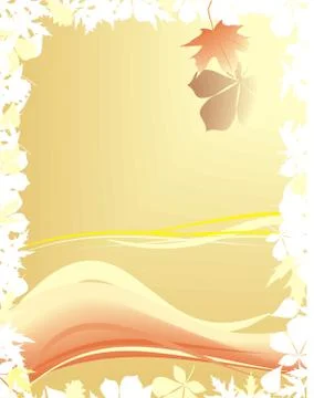 Autumn background Stock-Illustration