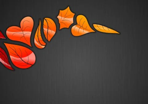 Autumn background Illustrazione stock