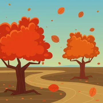 Autumn Background Stock Illustration