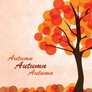 Autumn Background Stock Illustration