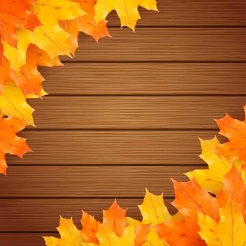 Autumn background Stock Illustration