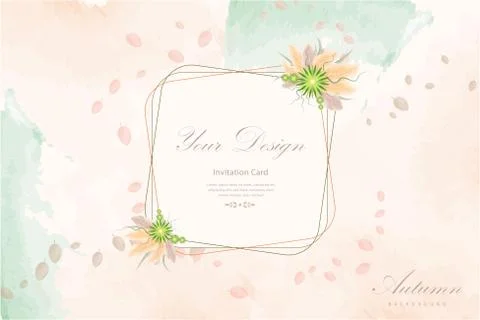 Autumn background. Stock Illustration