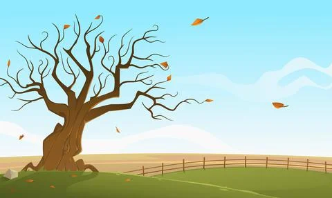 Autumn Background Stock Illustration
