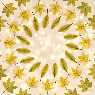 Autumn background Stock Illustration