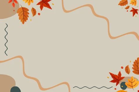 Autumn background Stock Illustration