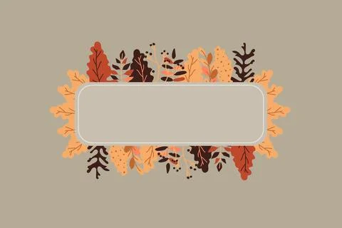 Autumn background Stock Illustration