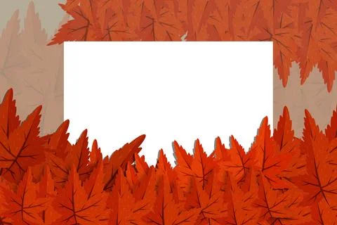 Autumn background Stock Illustration
