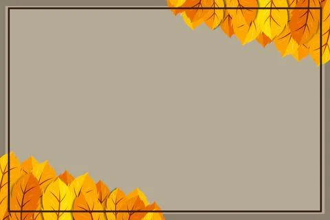 Autumn background Stock Illustration