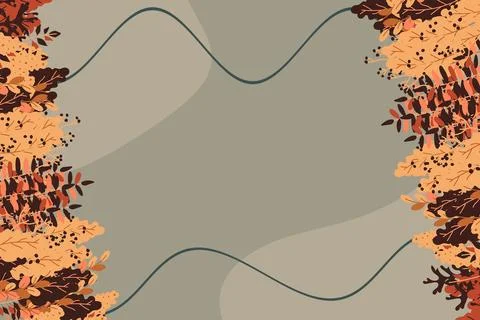 Autumn background Stock Illustration
