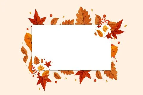 Autumn background Stock Illustration