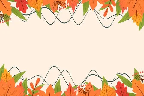 Autumn background Stock Illustration