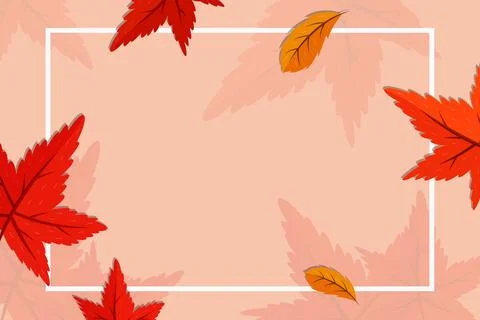 Autumn background Stock Illustration