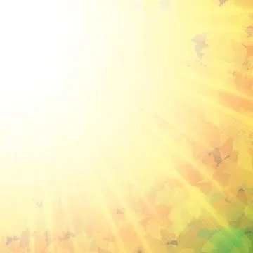 Autumn background with leaves Stock Illustration