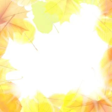 Autumn background with maple leaves. plus EPS10 Stock Illustration