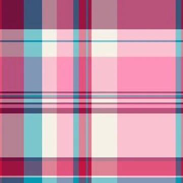 Autumn background pattern vector, model tartan textile check. Bandana seaml.. Stockillustratie