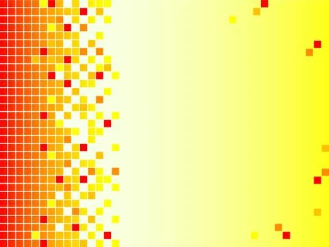 Autumn background with pixels 库存插图