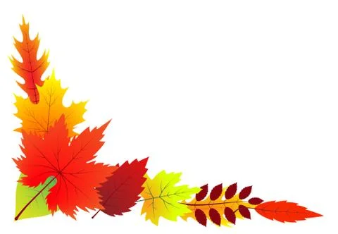 Autumn background for text.Vector illustration Stock Illustration