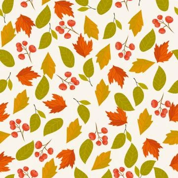 Autumn background vector illustration Stock Illustration