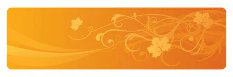 Autumn banner Stock Illustration